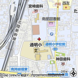 長野市　篠ノ井中央児童センター周辺の地図