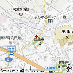 富山県砺波市庄川町金屋2776周辺の地図