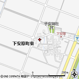 石川県金沢市下安原町東580周辺の地図