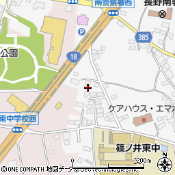 長野県長野市篠ノ井小森816周辺の地図