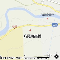 富山県発電管理所周辺の地図