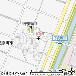 石川県金沢市下安原町東340周辺の地図