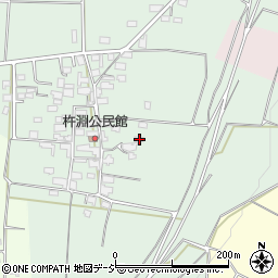 長野県長野市篠ノ井杵淵785-1周辺の地図