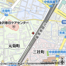 ＩＮＯＶＡ　金沢駅前ホテルｓｕｉｔｅ周辺の地図