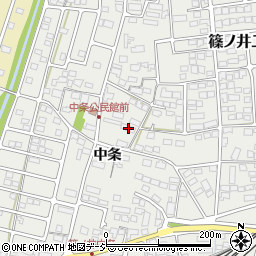長野県長野市篠ノ井二ツ柳1924周辺の地図
