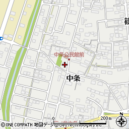 長野県長野市篠ノ井二ツ柳1849周辺の地図