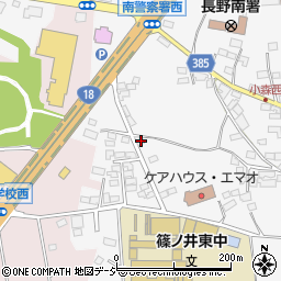 長野県長野市篠ノ井小森792周辺の地図