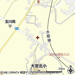 茨城県常陸大宮市東野4370周辺の地図