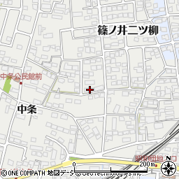 長野県長野市篠ノ井二ツ柳2018周辺の地図