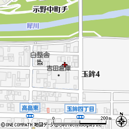 石川県金沢市玉鉾4丁目151周辺の地図