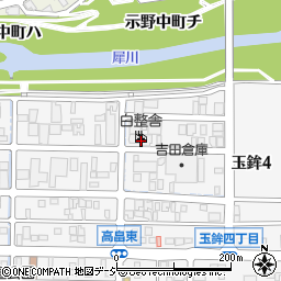 石川県金沢市玉鉾4丁目156周辺の地図