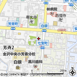 久保洋傘店周辺の地図