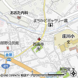 富山県砺波市庄川町金屋2774周辺の地図