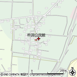 長野県長野市篠ノ井杵淵787周辺の地図