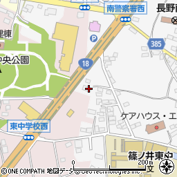 長野県長野市篠ノ井小森817-1周辺の地図