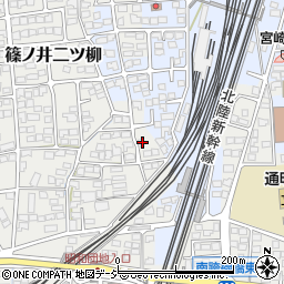 長野県長野市篠ノ井二ツ柳2195周辺の地図