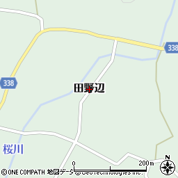 栃木県芳賀郡市貝町田野辺周辺の地図
