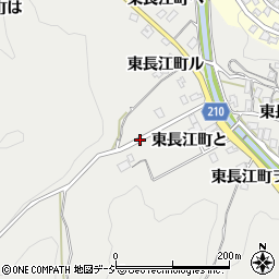 石川県金沢市東長江町と周辺の地図