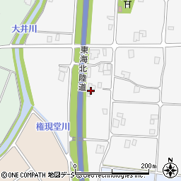 富山県南砺市田尻275周辺の地図