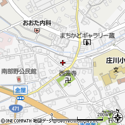 富山県砺波市庄川町金屋2780周辺の地図