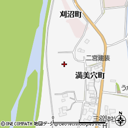 栃木県宇都宮市満美穴町周辺の地図
