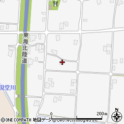 富山県南砺市田尻245周辺の地図