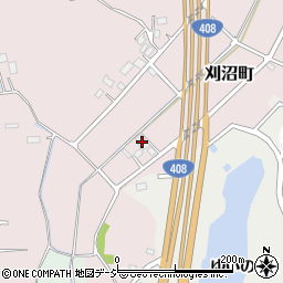 栃木県宇都宮市刈沼町86周辺の地図