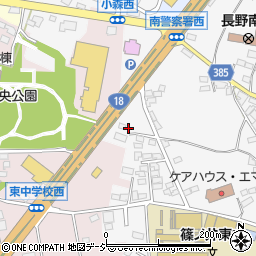 長野県長野市篠ノ井小森770-1周辺の地図