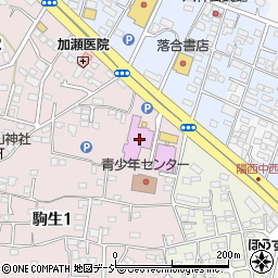 栃木教育総合保障センター周辺の地図