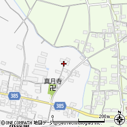 長野県長野市篠ノ井小森1282周辺の地図