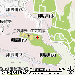 石川県金沢市卯辰町ト10周辺の地図