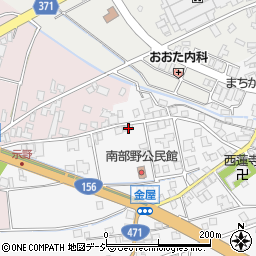 富山県砺波市庄川町金屋2905周辺の地図