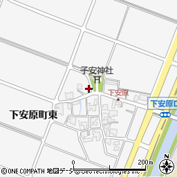 石川県金沢市下安原町東1373周辺の地図