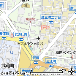 石川県金沢市安江町3-1周辺の地図