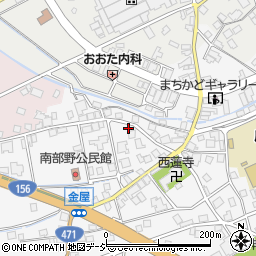 富山県砺波市庄川町金屋2811周辺の地図