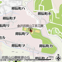 石川県金沢市卯辰町ト5周辺の地図