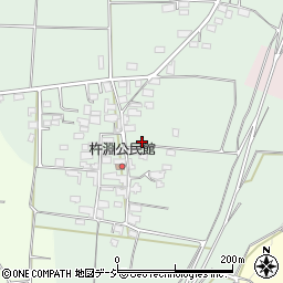 長野県長野市篠ノ井杵淵788-2周辺の地図
