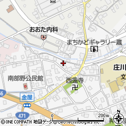 富山県砺波市庄川町金屋2787周辺の地図