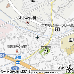 富山県砺波市庄川町金屋2785周辺の地図