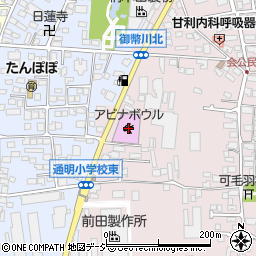 アピナボウル長野篠ノ井店周辺の地図