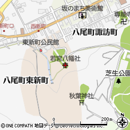 若宮八幡社周辺の地図