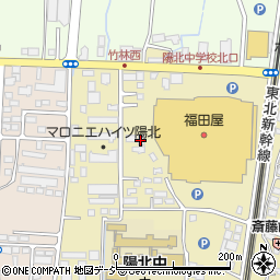 福田屋ショッピングプラザ宇都宮店　別棟外商部周辺の地図