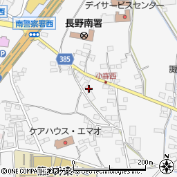 長野県長野市篠ノ井小森699周辺の地図