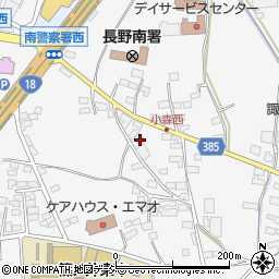 長野県長野市篠ノ井小森699周辺の地図