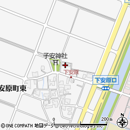 石川県金沢市下安原町東342周辺の地図