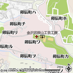 石川県金沢市卯辰町ト4周辺の地図