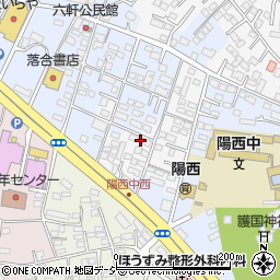 栃木県宇都宮市一ノ沢町285-94周辺の地図