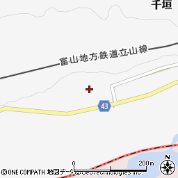 富山県中新川郡立山町千垣342周辺の地図