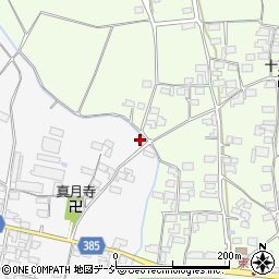 長野県長野市篠ノ井小森1286周辺の地図
