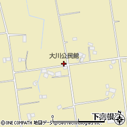 大川公民館周辺の地図